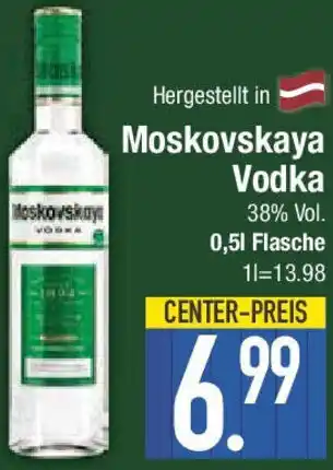 E-Center Moskovskaya Vodka Angebot