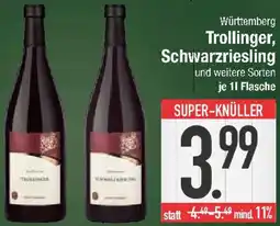 E-Center Württemberg Trollinger, Schwarzriesling Angebot