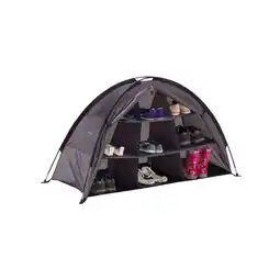 Netto Marken-Discount VANGO Storage Organiser Camping Regal Zelt Schrank Organizer Faltschrank 9Fächer Angebot