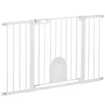 Netto Marken-Discount PawHut Türschutzgitter Metall, ABS Angebot