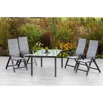 Netto Marken-Discount Merxx Florenz Set 5tlg. Tisch 150x90 cm Angebot