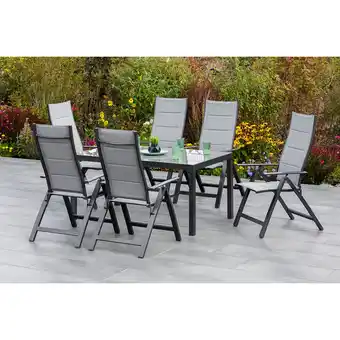 Netto Marken-Discount Merxx 7tlg. Florenz Set Tisch 150x90 cm Angebot