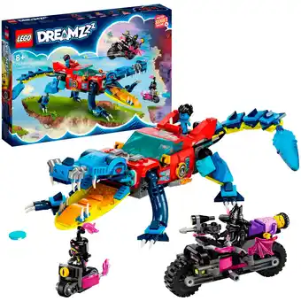 Netto Marken-Discount LEGO Konstruktionsspielzeug DREAMZzz Krokodilauto Angebot