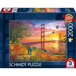 Netto Marken-Discount Schmidt Spiele Puzzle Spaziergang zur Golden Gate Bridge Angebot