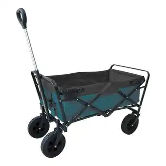 Netto Marken-Discount Outdoor active Bollerwagen Petrol faltbar Angebot