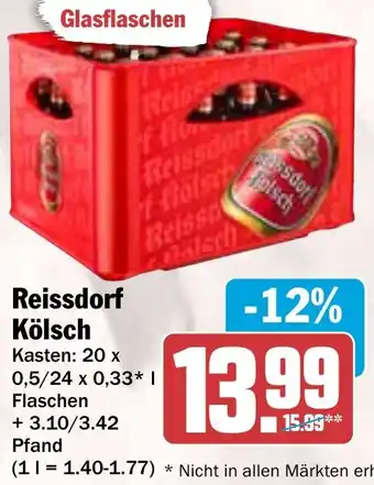 Hit Reissdorf Kölsch Angebot