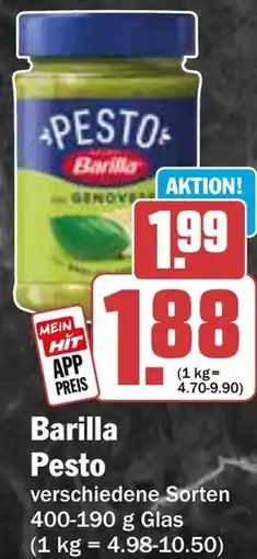Hit Barilla Pesto Angebot