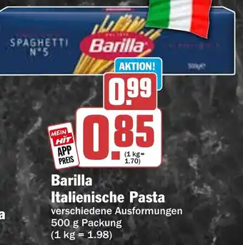 Hit Barilla Italienische Pasta Angebot