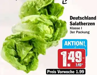 Hit Deutschland Salatherzen Angebot