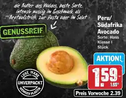 Hit Peru/ Südafrika Avocado Angebot