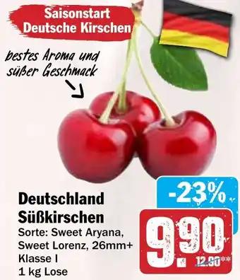 Hit Deutschland Süßkirschen Angebot