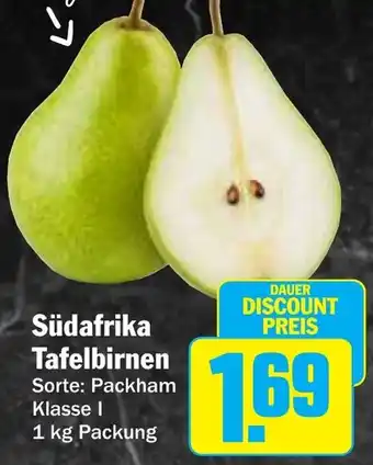 Hit Südafrika Tafelbirnen Angebot
