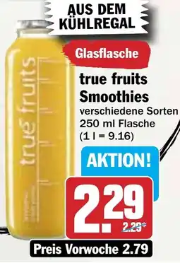 Hit true fruits Smoothies Angebot