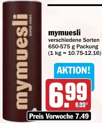 HIT mymuesli Angebot