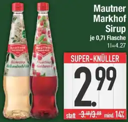 E-Center Mautner Markhof Sirup Angebot