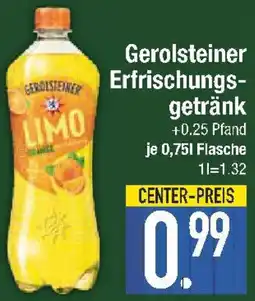 E-Center Gerolsteiner Erfrischungsgetränk Angebot