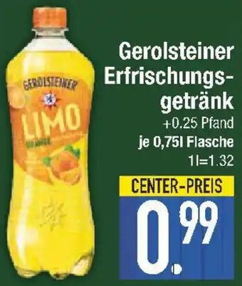 E-Center Gerolsteiner Erfrischungsgetränk Angebot