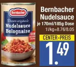 E-Center Bernbacher Nudelsauce Angebot