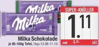 E-Center Milka Schokolade Angebot