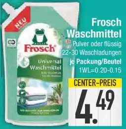 E-Center Frosch Waschmittel Angebot