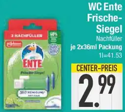 E-Center WC Ente Frische Siegel Angebot