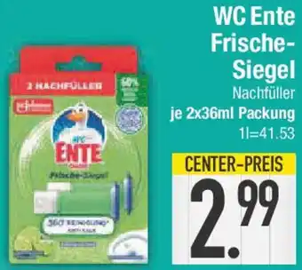 E-Center WC Ente Frische Siegel Angebot