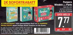 E-Center Pampers Windeln oder Pants Angebot