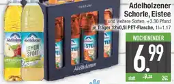 E-Center Adelholzener Schorle, Eistee Angebot