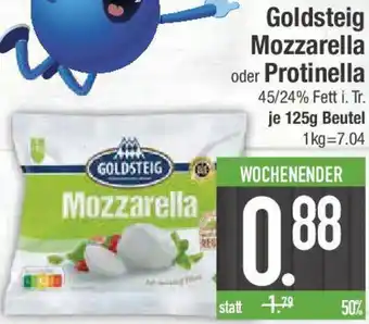 E-Center Goldsteig Mozzarella oder Protinella Angebot
