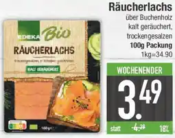 E-Center EDEKA Bio Räucherlachs Angebot