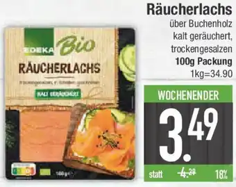 E-Center EDEKA Bio Räucherlachs Angebot