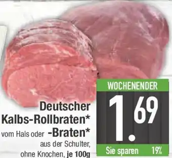 E-Center Deutscher Kalbs-Rollbraten oder Braten Angebot