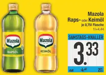E-Center Mazola Raps- oder Keimöl Angebot