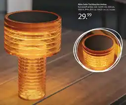 Zurbrüggen Akku Solar Tischleuchte Ambar Angebot