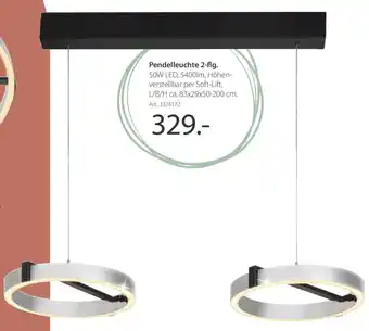Zurbrüggen Dieter Knoll Pendelleuchte 2-flg. Angebot