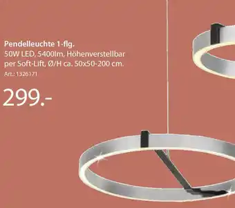 Zurbrüggen Dieter Knoll Pendelleuchte 1-flg. Angebot
