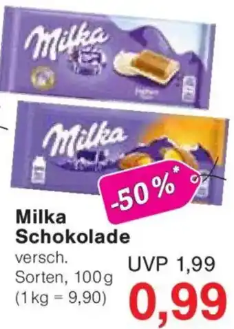 Jawoll Milka Schokolade Angebot