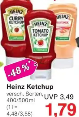 Jawoll Heinz Ketchup Angebot