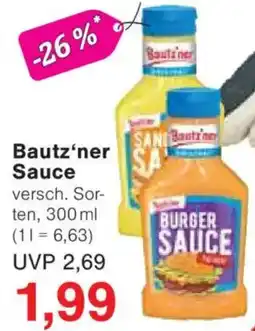 Jawoll Bautz'ner Sauce Angebot