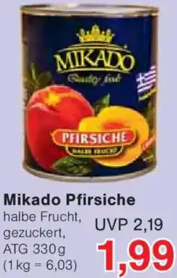Jawoll Mikado Pfirsiche Angebot
