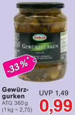 Jawoll Gewürzgurken Angebot