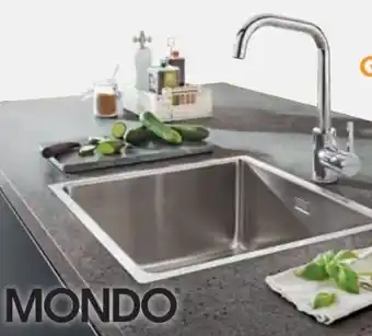 Opti Wohnwelt Mondo Edelstahlspüle KANIS-50-ED Angebot