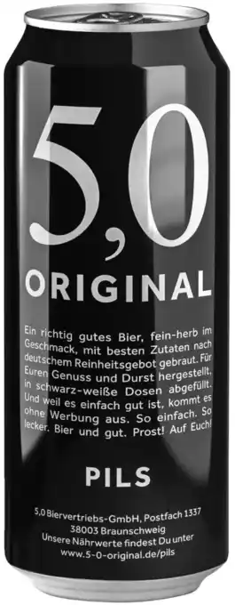 Kaufland Oettinger Original 5,0 Angebot