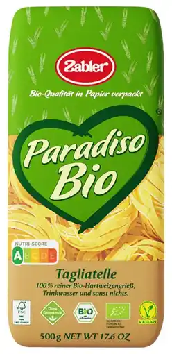 Kaufland Zabler Bio-Paradiso Nudeln Angebot