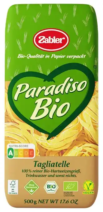 Kaufland Zabler Bio-Paradiso Nudeln Angebot