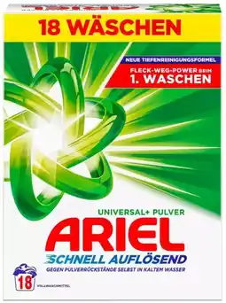 Kaufland Ariel Universalwaschmittel Pulver Angebot