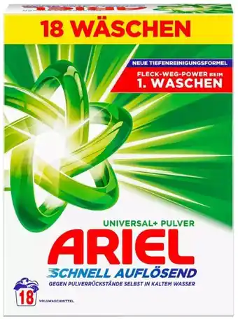 Kaufland Ariel Universalwaschmittel Pulver Angebot