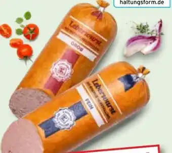 Kaufland Kaufland Delikatess-Leberwurst Angebot