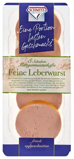 Kaufland GS Schmitz Leberwurst Angebot