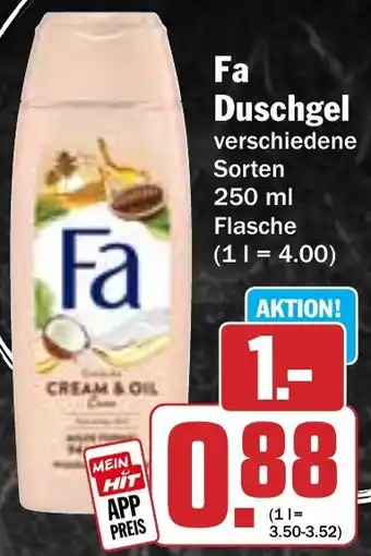 Hit Fa Duschgel Angebot